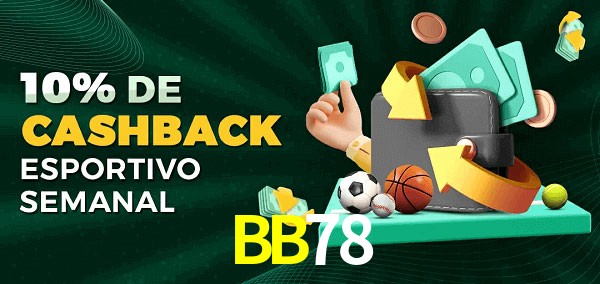 10% de bônus de cashback na BB78