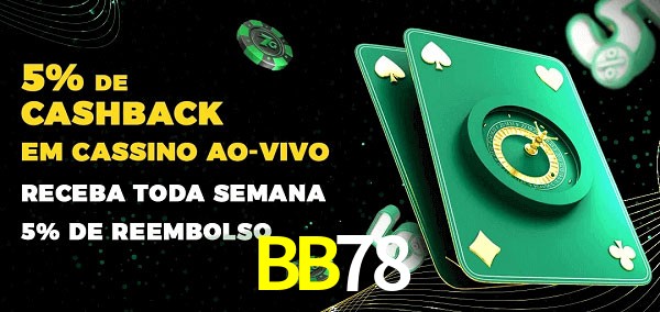 Promoções do cassino ao Vivo BB78